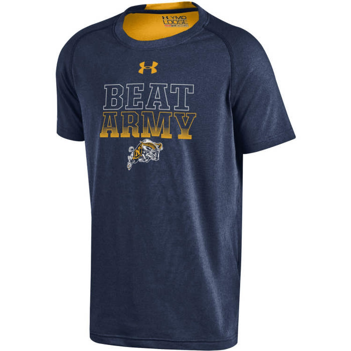 go navy beat army sweat activated shirt